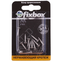 Саморезы универсальные нержавеющие 3,5х16 (12 шт) Fixbox