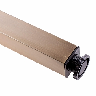 Ножка меб. 40х40х800, бронза 1 шт - фото2