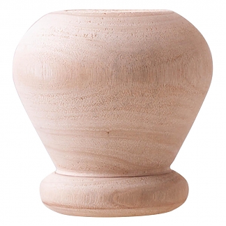 Опора деревянная 85х85, лак матовый 1 шт