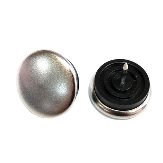 fix-o-moll Пункт металлический с гвоздем и звукопоглощающей шайбой d30мм серый (4 шт) - фото2