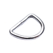 Кольцо D-образные для ремня 25 мм никелированные (1 шт) - фото2