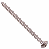 Саморезы пкр.универсальные нерж. 5,0x70 без покрытия (4 шт)