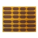 fix-o-moll Набор демпферов звукопоглощающих самоклеящихся коричневых (24 шт) - фото2