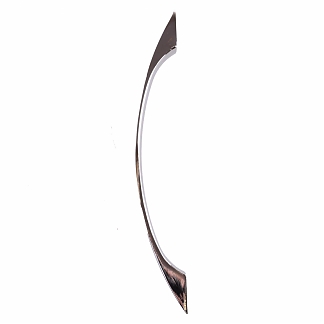 Ручка дуга широкая  160 алюминий хром (1 шт) - фото2