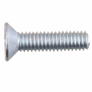 Винт c потайной головкой DIN 965 М3х16, белый цинк 40 шт - фото2