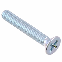 Винт с потайной головкой DIN 965  М5х25 оцинкованный