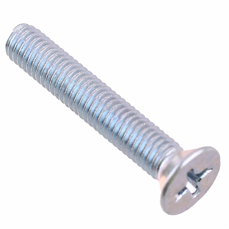 Винт с потайной головкой DIN 965  М5х30 оцинкованный