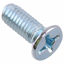 Винт с потайной головкой DIN 965  М6х16 оцинкованный