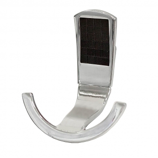 Крючок ABT-02 черный/хром (25 шт)