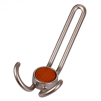 Крючок 15.100, 50 кг миланский орех/матовый никель (1 шт)