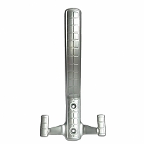 Крючок 15.107, 124 кг матовый хром (1 шт)