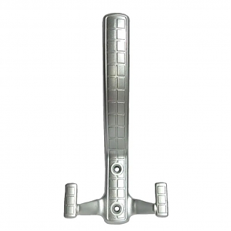 Крючок 15.107, 124 кг матовый хром (1 шт)