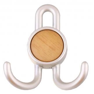 Крючок 15.101, 56 кг миланский орех/матовый никель (1 шт)