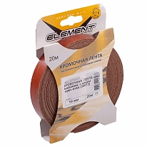 Кромочная лента меламиновая с клеем 19 мм (30073) орех итальянский (20 м) "Element"