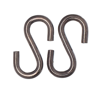 Крючок S-образный 3мм бронзовый (2 шт) "Chapuis" - фото2