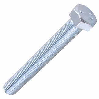 Болт оцинкованный DIN 933 М20x120 мм (5 шт)