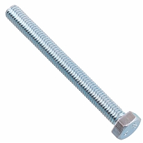 Болт оцинкованный DIN 933 М 8x100 (4 кг)
