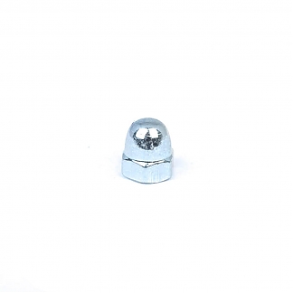 Гайка колпачковая DIN 1587 М 3 белый цинк (60 шт)