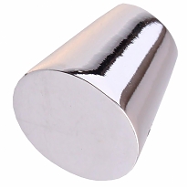 Ручка кнопка конус (хром  (1 000 шт))