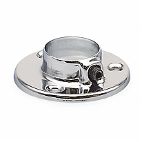 Держатель для трубы 25мм с фикс.мет. (хром упак (500 шт))