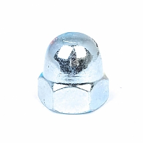 Гайка колпачковая DIN1587 М18 белый цинк (5 кг)