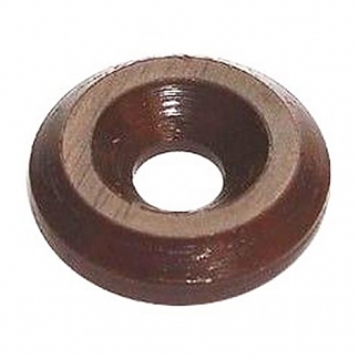 Шайба для обивки пласт. 4мм коричневый упаковка (10 шт)