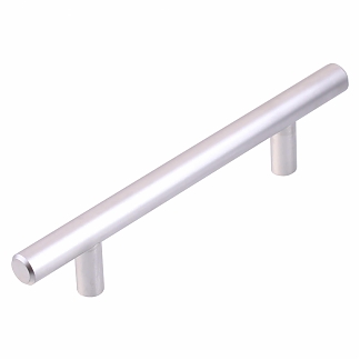 Ручка рейлинговая 96мм (матовый хром 1 шт)