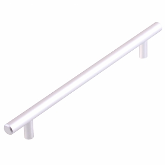 Ручка рейлинговая 192мм (матовый хром  (100 шт))