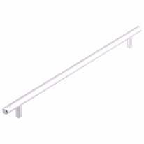 Ручка рейлинговая 288мм (матовый хром  (80 шт))