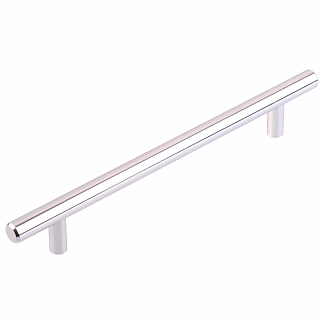 Ручка рейлинговая 160мм (хром  (100 шт))