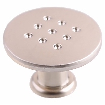 Ручка кнопка перф.круг (сатин 1 шт)