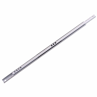 Направляющие шариковые неполного выдвижения 17х250 мм, белый цинк (100 шт) - фото2