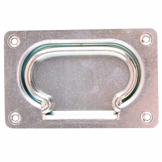 Ручка откидная 140х90 (скрытая) мм (цинк 1 шт) - фото2