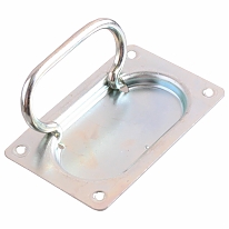 Ручка откидная 140х90 (скрытая) мм (цинк 1 шт)
