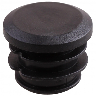 Заглушка д/труб D20мм, пласт (черный 1 шт)