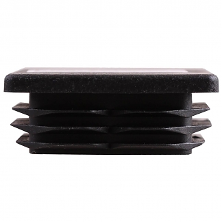 Заглушка д/труб 50х50 мм, пласт (черный 1 шт) - фото2