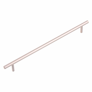 Ручка рейлинг 288мм Бира d10мм (матовый никель  (100 шт))