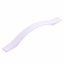 Ручка дуга широкая прост. 128 алюм. (белый  (500 шт))