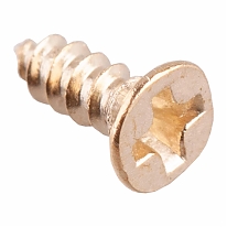 Саморезы декор. 2х6 латунирован. упаковка (20 шт)