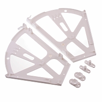 Механизм для обувниц 2 секции (компл) (белый  (50 шт))