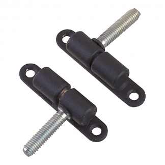 Петля ввертная D8 ПВО-4 (черный 2 шт) - фото2