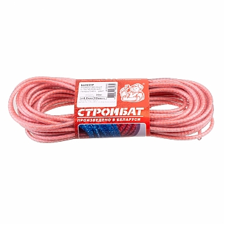 Шнур хоз. с полимерным покрытием 4,0мм (цветной 10 м)