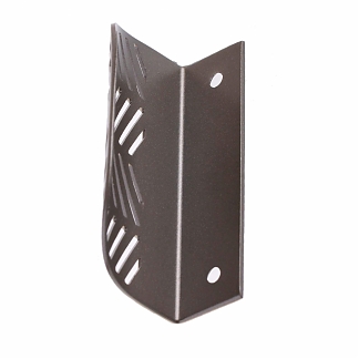 Ручка накладная перф. 64 сталь (матовый графит 1 шт) - фото2