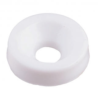 Шайба для обивки пласт. 4мм белый упаковка (10 шт)