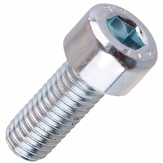 Болт с внутр. шестигр. DIN 912 М 8x25 белый цинк (12 шт)