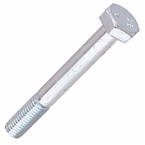Болт DIN 931 М10х 80 белый цинк (20 шт)