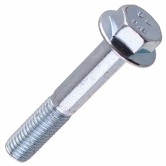 Болт с шестигр.гол. с фланц. DIN 6921 М 6х 60 белый цинк (55 шт)