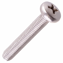 Винт нерж.пкр. DIN 7985 М4x80 без покрытия (8 шт)