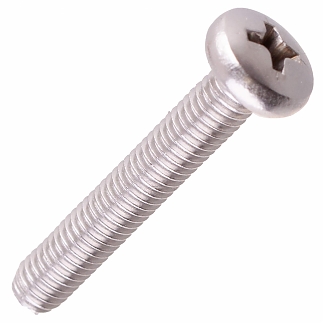 Винт нерж.пкр. DIN 7985 М4x80 без покрытия (8 шт)