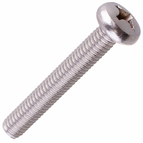 Винт нерж.пкр. DIN 7985 М5x80 без покрытия (6 шт)